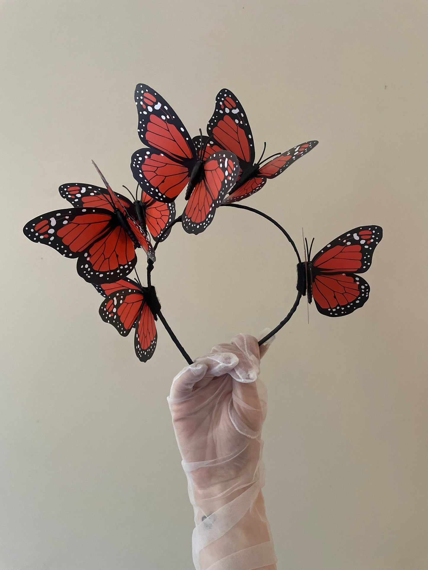 Monarch Butterfly Headpiece • Festival Crown