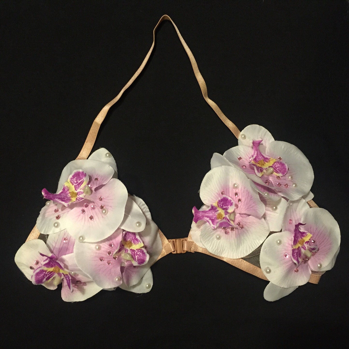Embellished Orchid Festival Bra