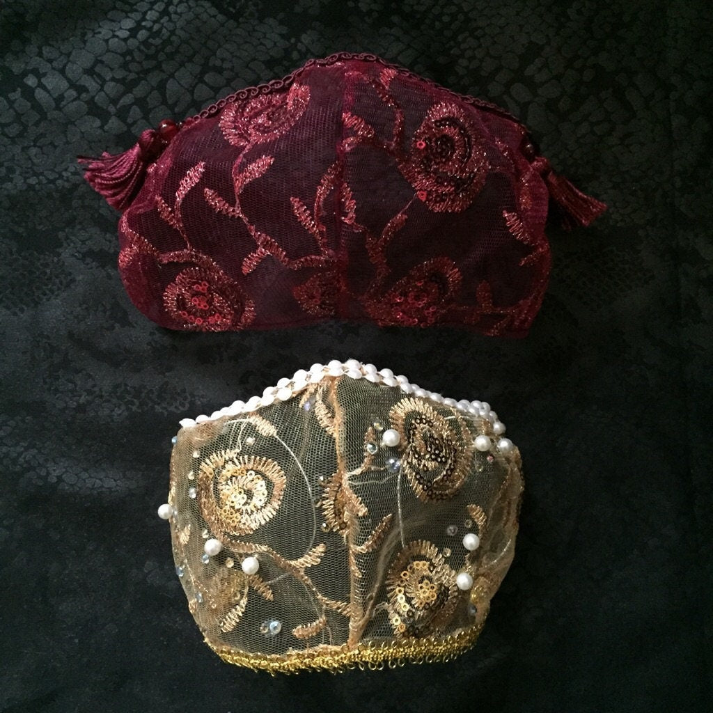 Deluxe Dust Mask • Lace Face Mask •