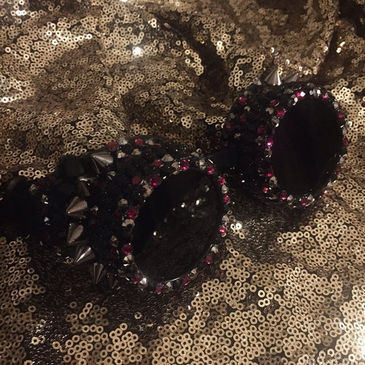 Steampunk Rhinestone Festival Goggles