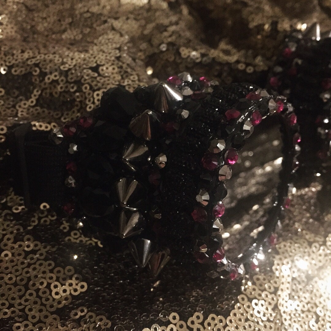 Steampunk Rhinestone Festival Goggles