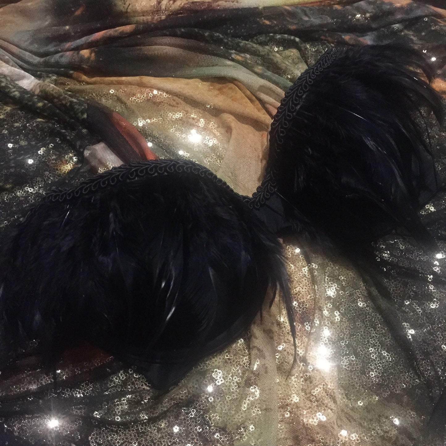 Dark Angel Bra • Feather Festival Bra