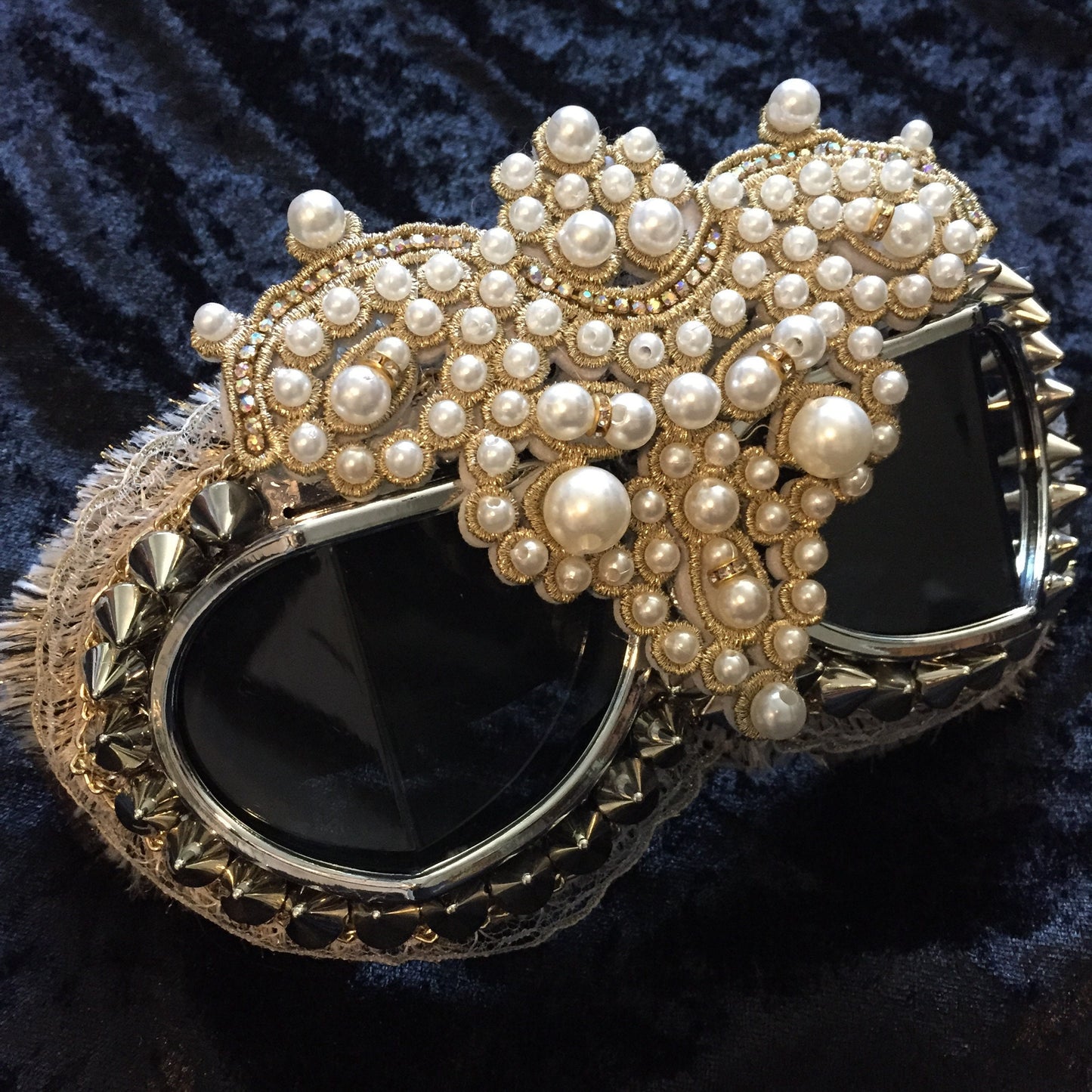 Mother of Pearl Goggles • Burner Motorcycle Goggles
