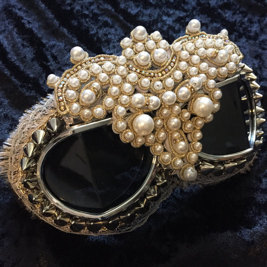 Mother of Pearl Goggles • Burner Motorcycle Goggles