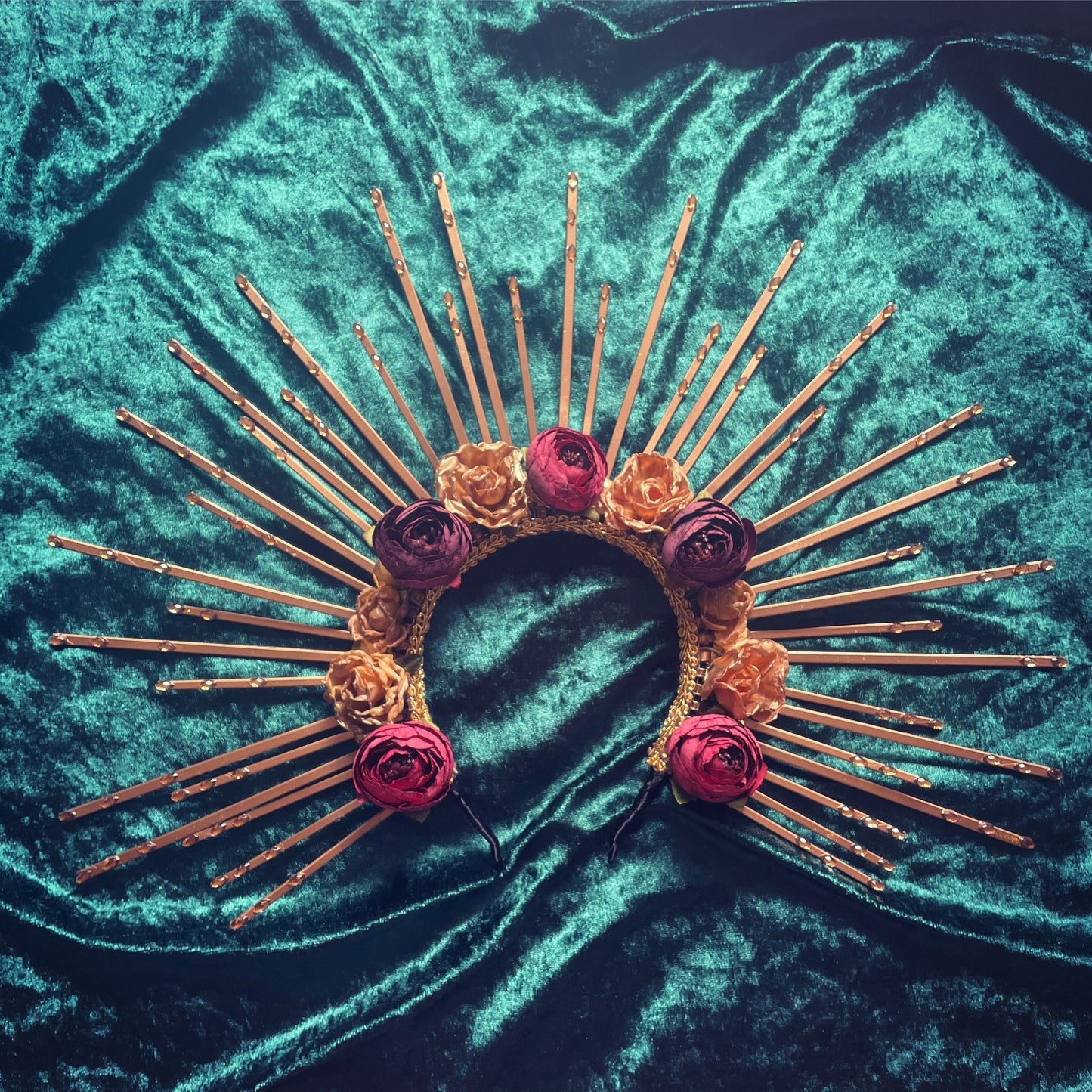 Spiked Halo Crown • Festival Performance Headpiece