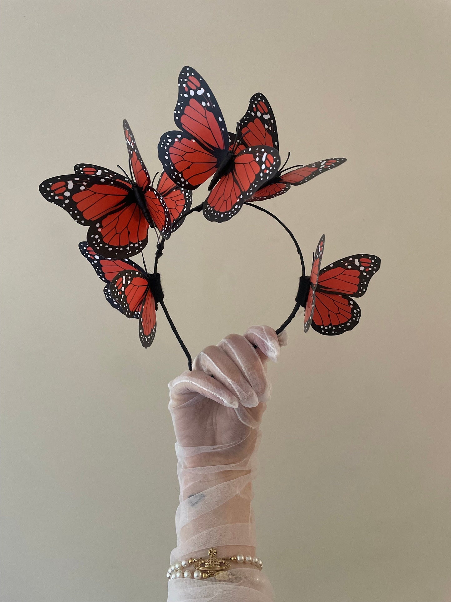 Monarch Butterfly Headpiece • Festival Crown