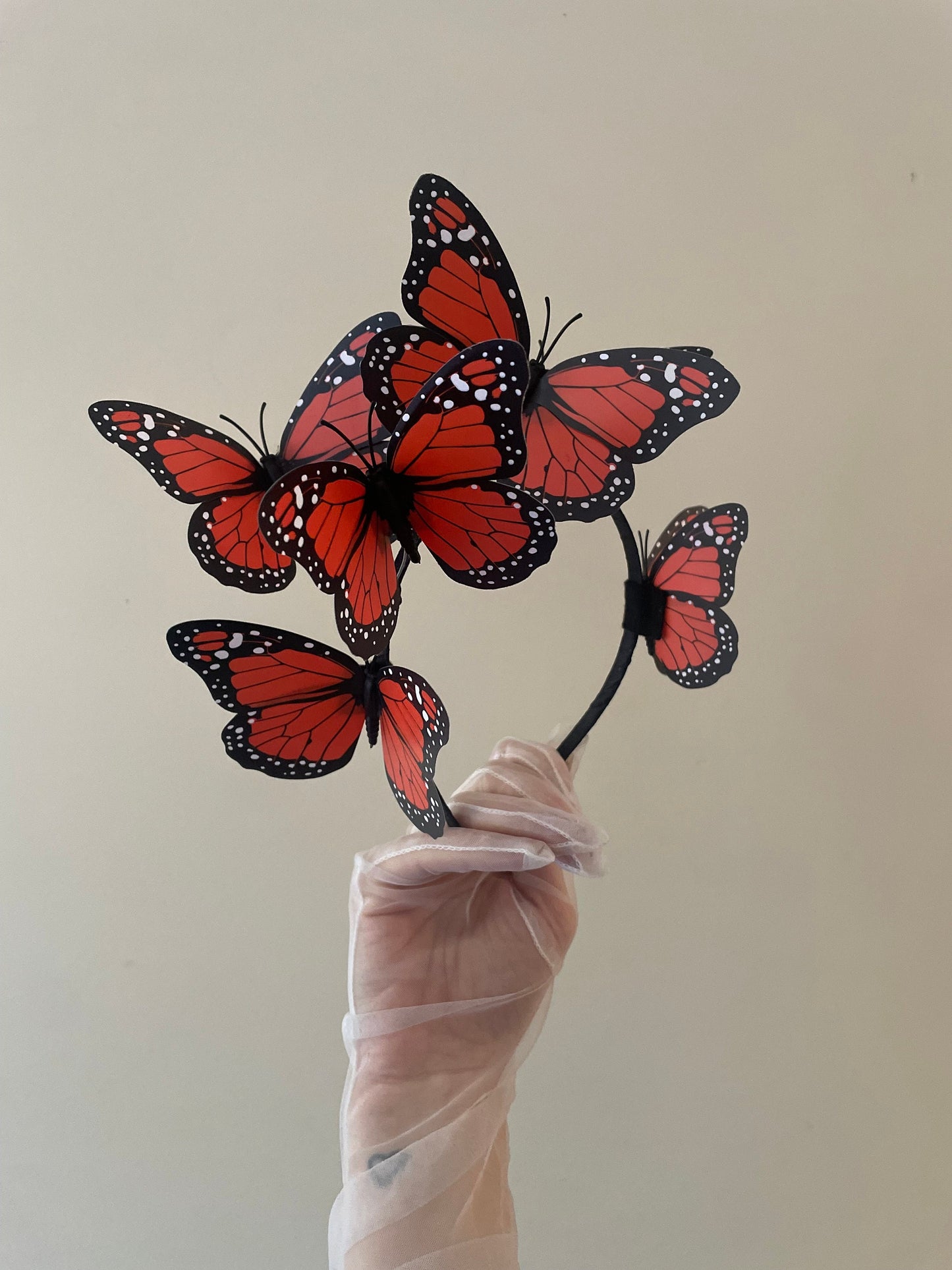 Monarch Butterfly Headpiece • Festival Crown