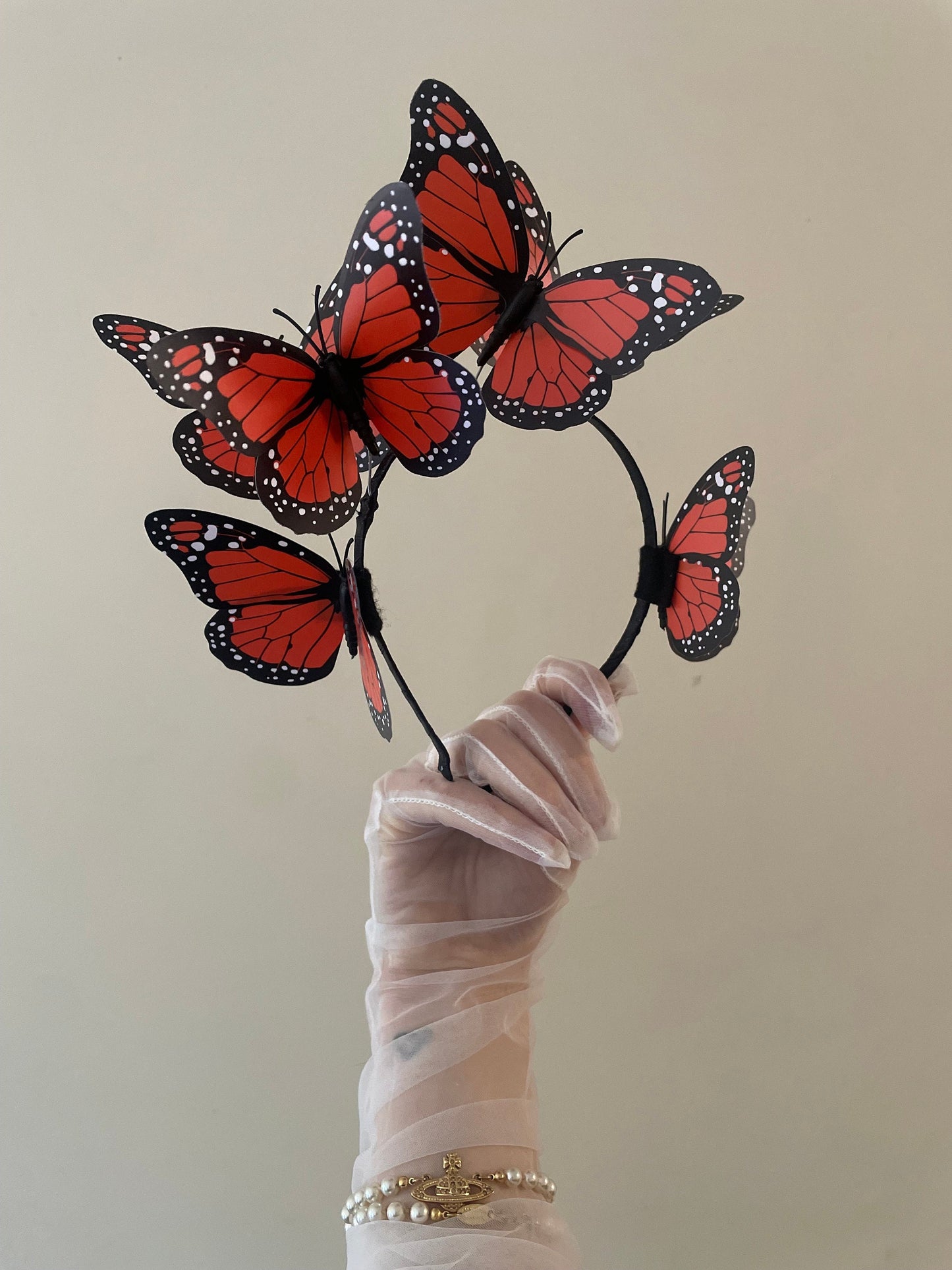 Monarch Butterfly Headpiece • Festival Crown